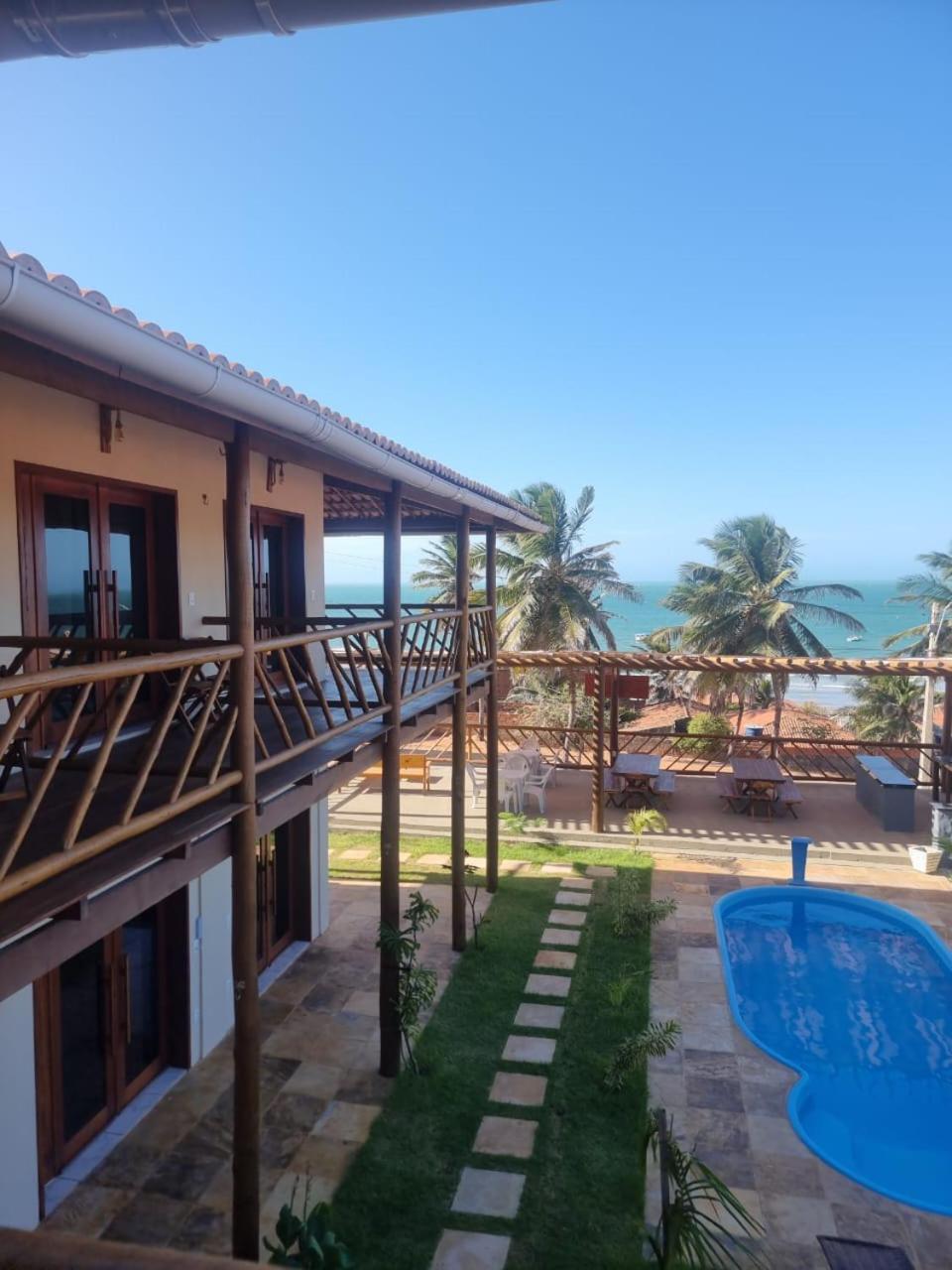 Pousada Quinta Do Mar Icapui Bagian luar foto